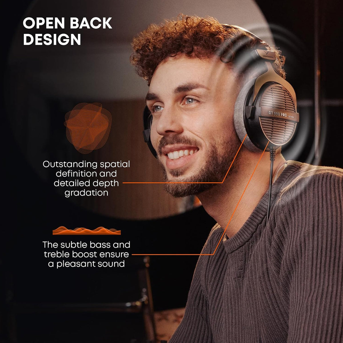 Beyerdynamic DT 990 Pro 80ohm Studio Headphones