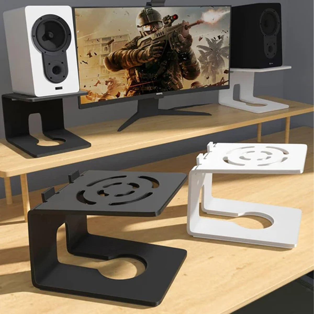 Softline Pro DMS2 Desktop Speaker Stand - Pair