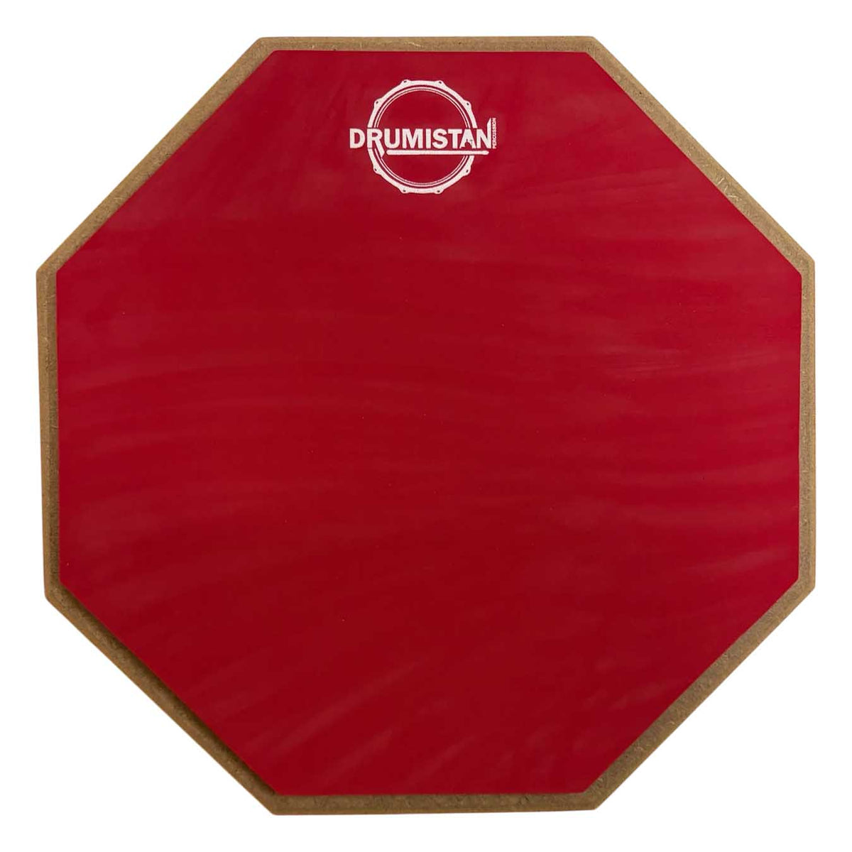 Drumistan Percussion Real Rebound Drum Practice Pad, 12.5 inches, (Red Colour)