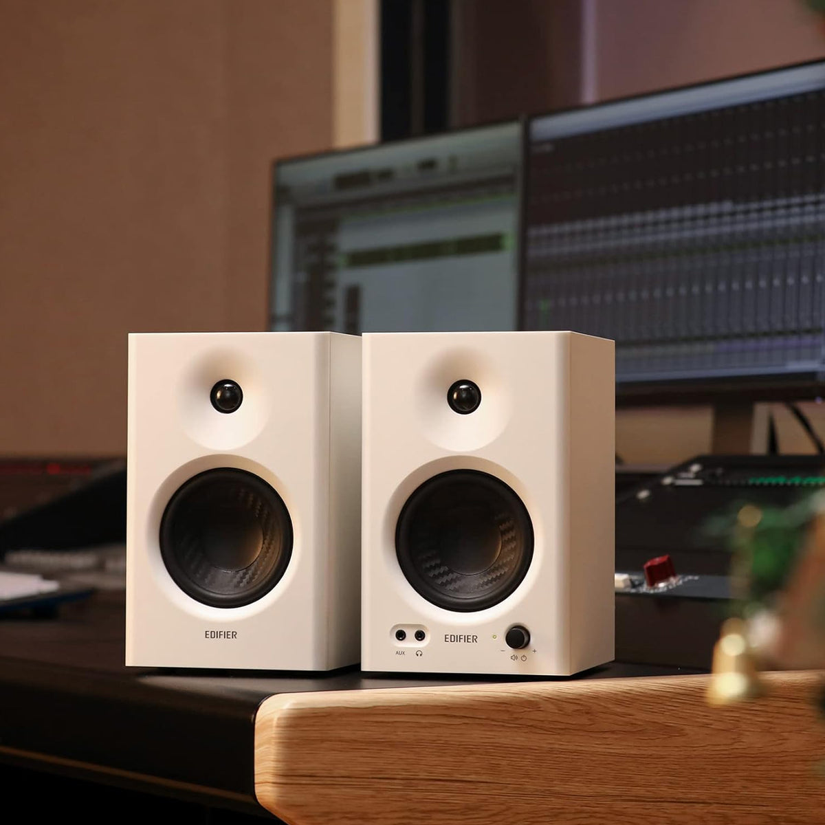 Edifier MR4 Powered Studio Monitor Speakers - White