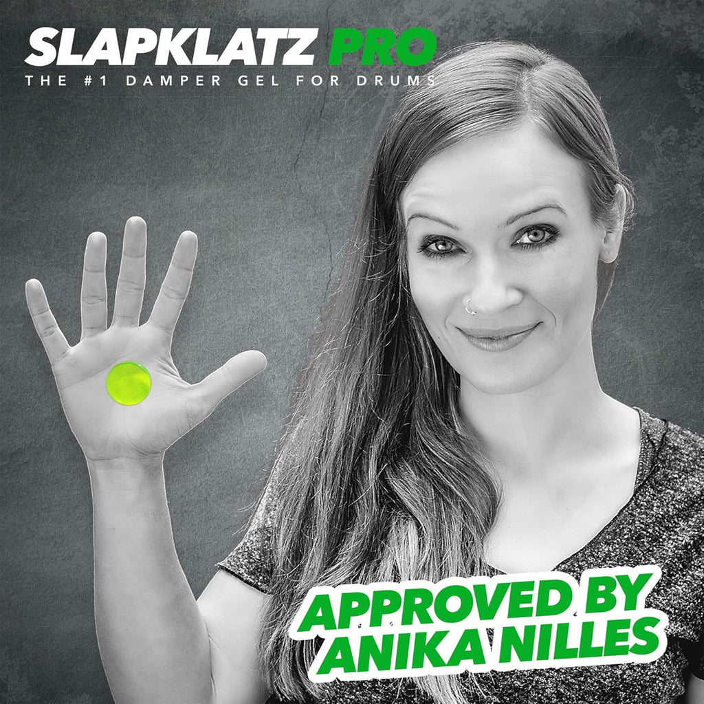 SlapKlatz PRO Refillz Drum Dampeners - Alien Green