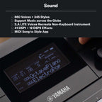 Yamaha PSR-E483 Portable Keyboard