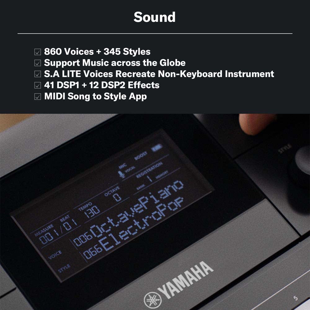 Yamaha PSR-E483 Portable Keyboard