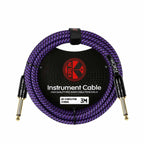Kirlin IW-241BCG PUB Original Woven 3mtr Instrument Cable - Purple