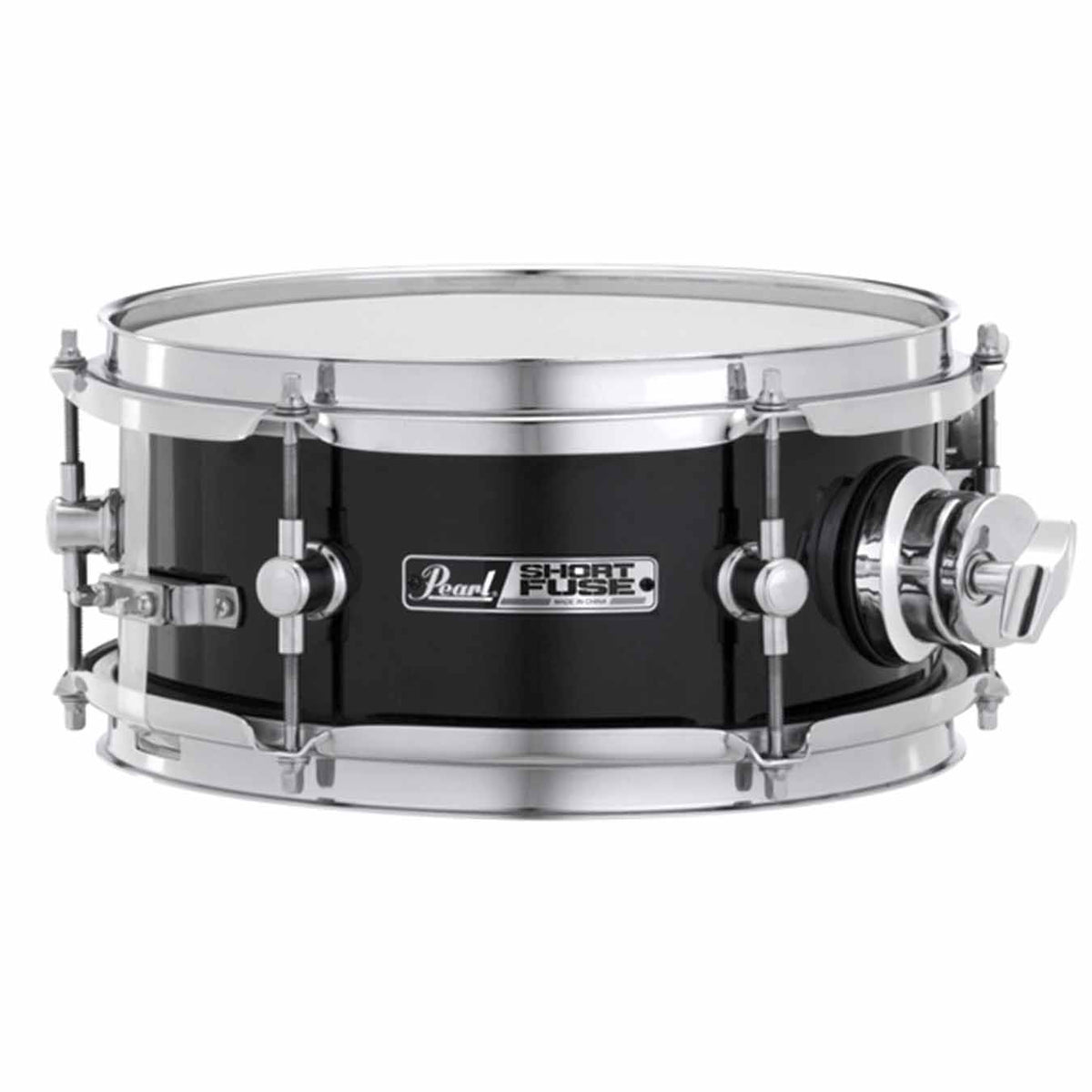 Pearl SFS10/C 4.5 x 10 inch Short Fuse Snare Drum - Jet Black