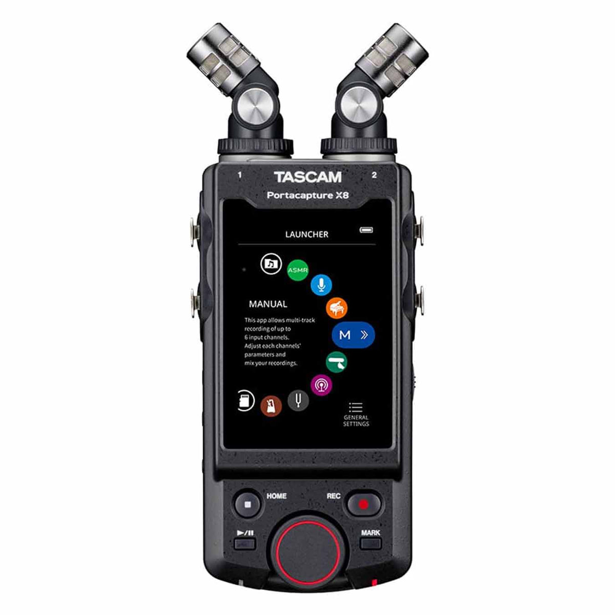 Tascam Portacapture X8 8-Channel 32-Bit Float Portable Audio Field Recorder