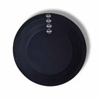 Drumistan Drum Mute Pad Kit, 9-Piece Black, Silent Training Set with Multiple Sizes (10,12,14,16) shell set + 3 cymbals set +