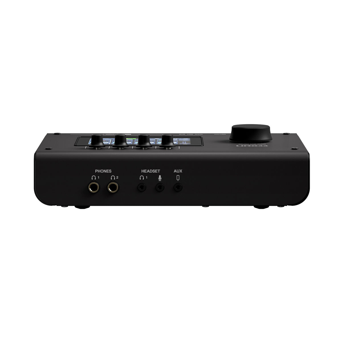 Yamaha URX44B 6-in/4-out USB-C Audio Interface with 32-bit/192kHz support and Touch LCD panel GUI with physical controller
