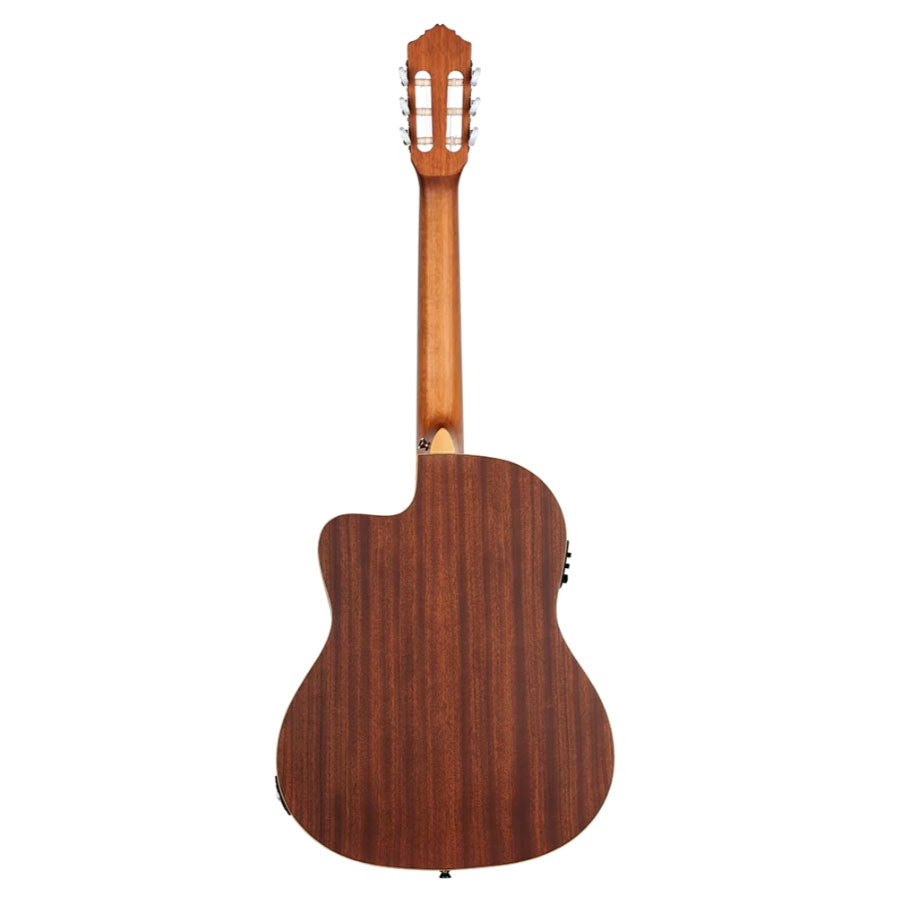 Ortega RCE125SN Family Series Spruce-Mahogany Full Size Electro Acoustic Classical Guitar - Natural