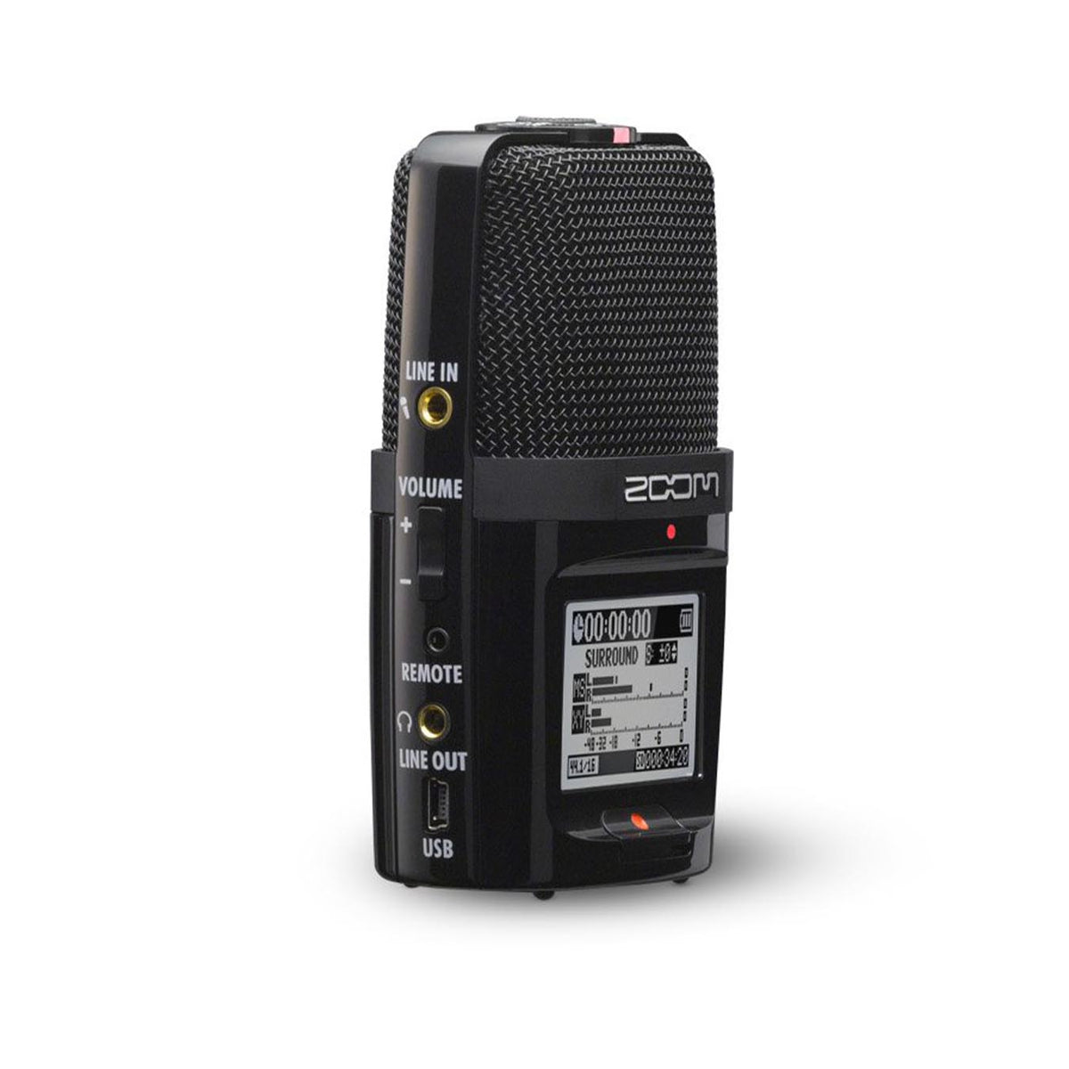 Zoom H2n 2-Input / 4-Track Portable Handy Recorder with Onboard 5-Mic Array