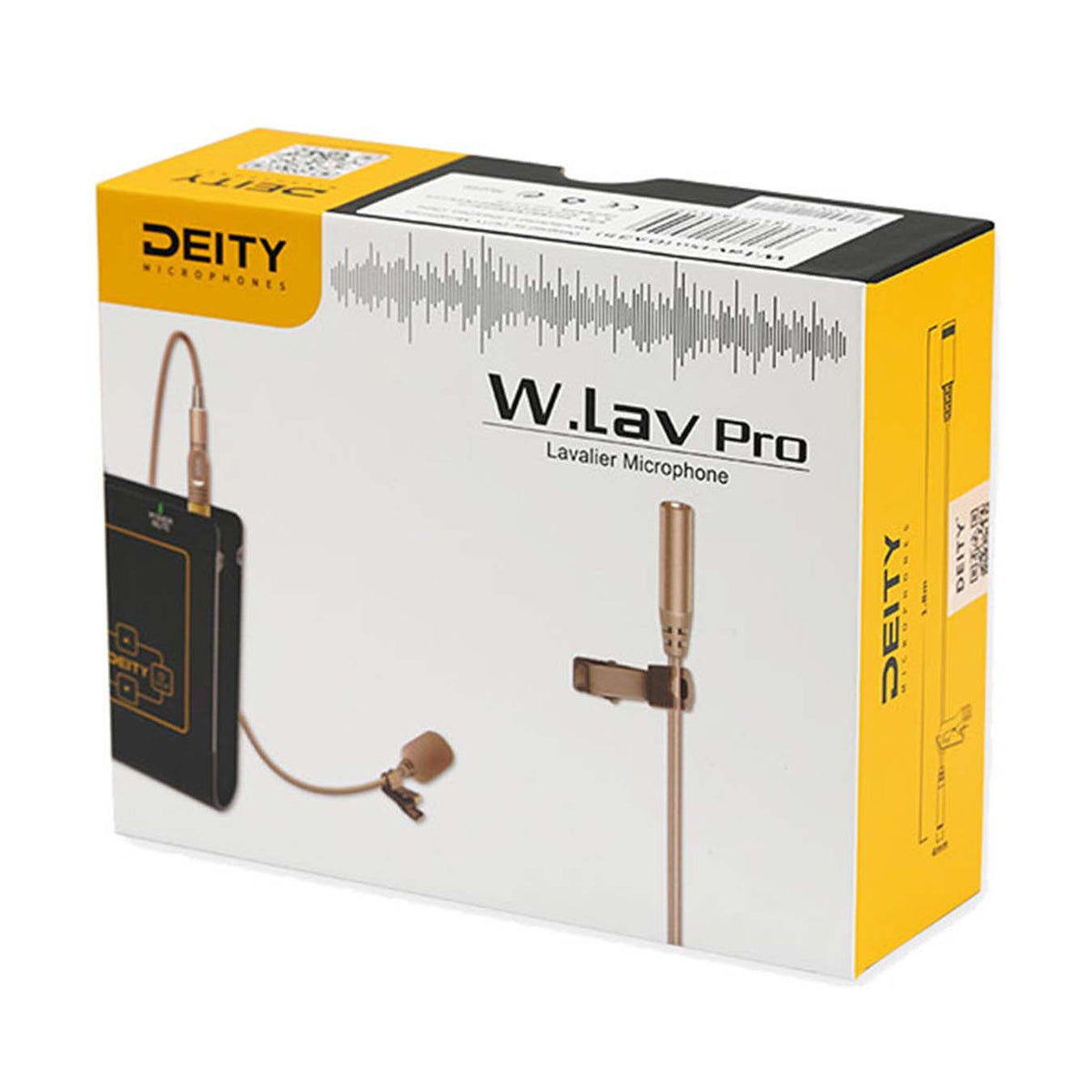 Deity W.Lav Pro DA35 Bundle Omnidirectional Lavalier Microphone with 3.5mm Adapter