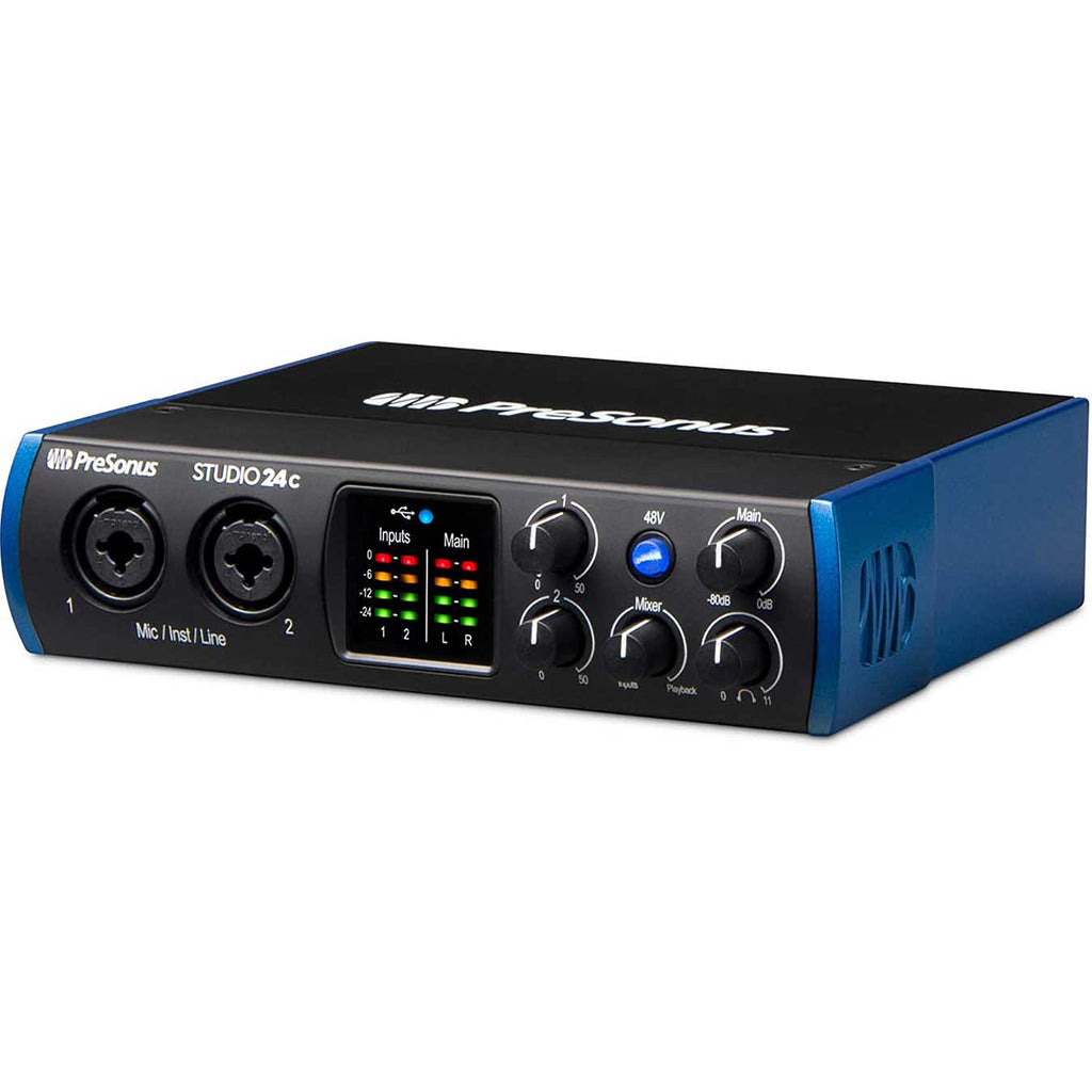 Presonus Studio 24C 2-in/2-out USB-C Audio Interface