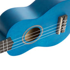CASCHA HH 3971 EN Soprano Ukulele Bundle Blue with bag