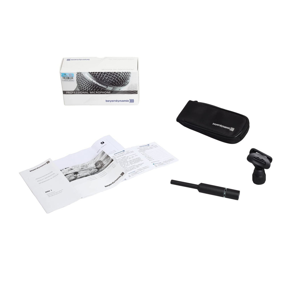 Beyerdynamic MM-1 Electret Condenser Omnidirectional Measurement Microphone with Linear Frequency Response