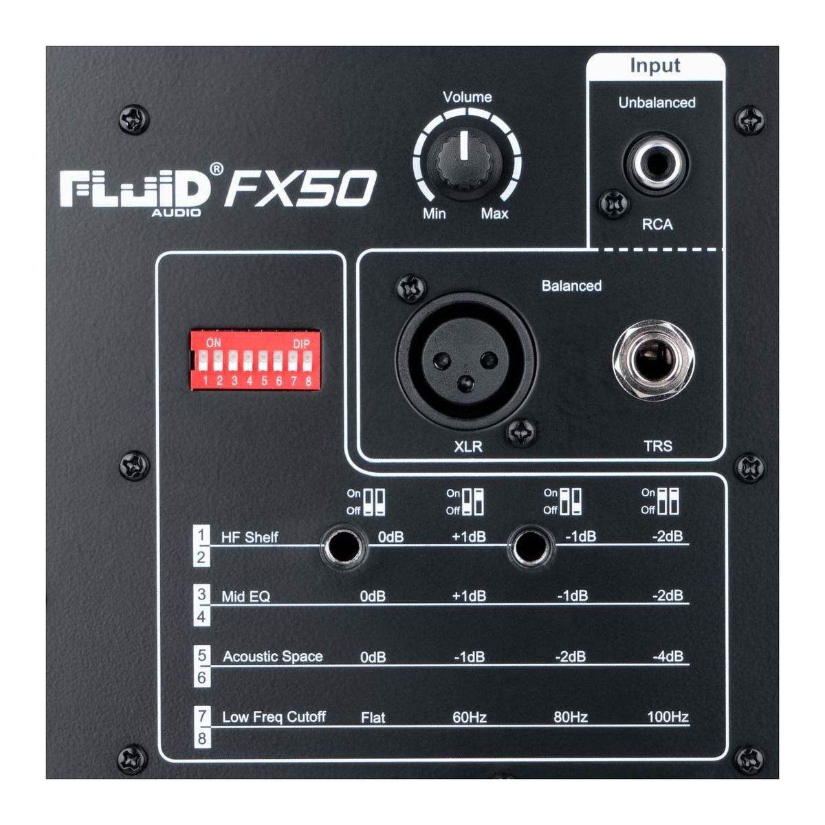Fluid Audio FX50 5-inch 2-Way Active Studio Monitor Speaker - Pair