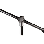 Ultimate Support MC-125 Professional Microphone Boom Stand with Adjustable Counter Weight Quarter-turn Clutch and Rollerblade