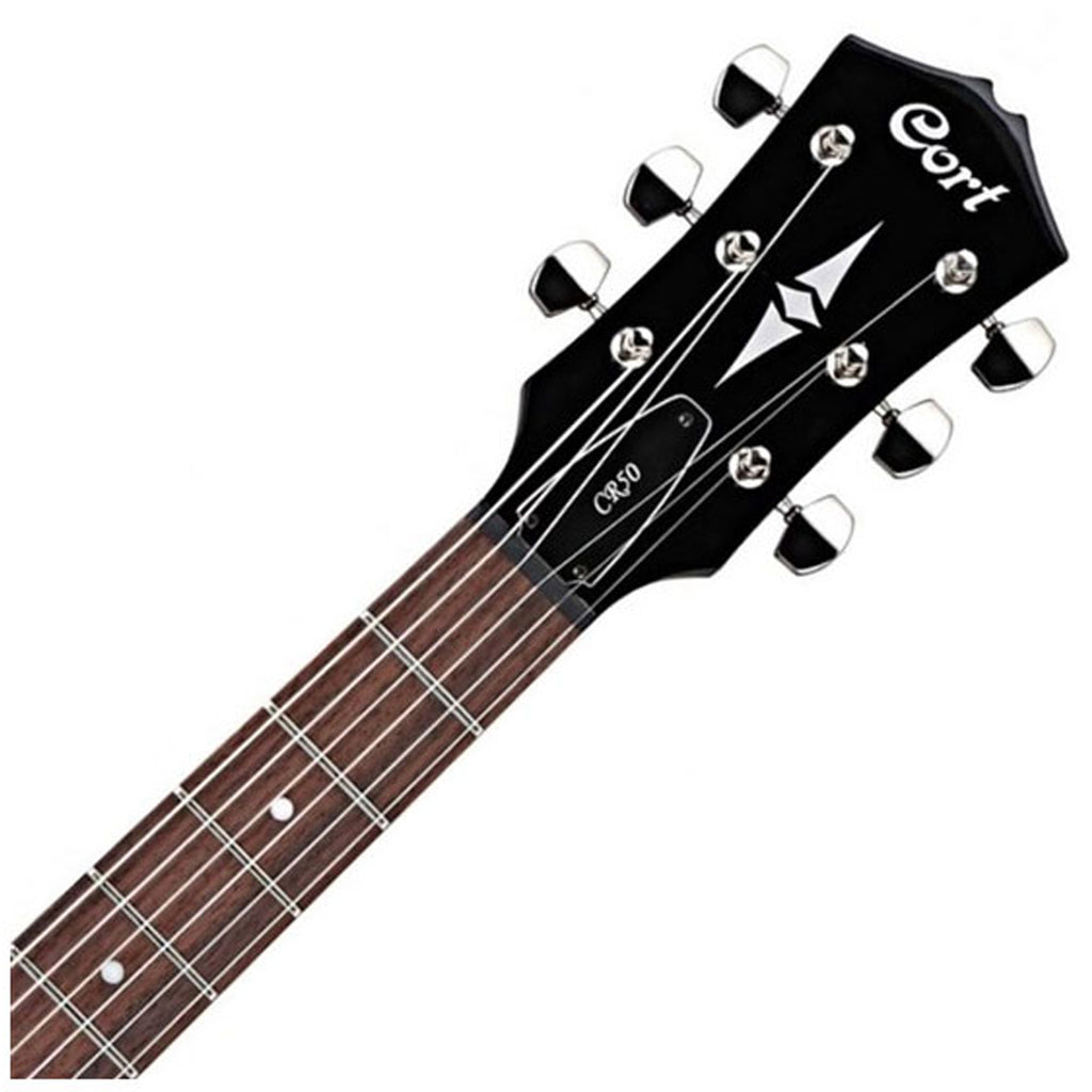 Cort CR50 Classic Rock Series Electric Guitar-Black