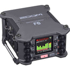 Zoom F6 MultiTrack Field Recorder - Dual A/D Converters