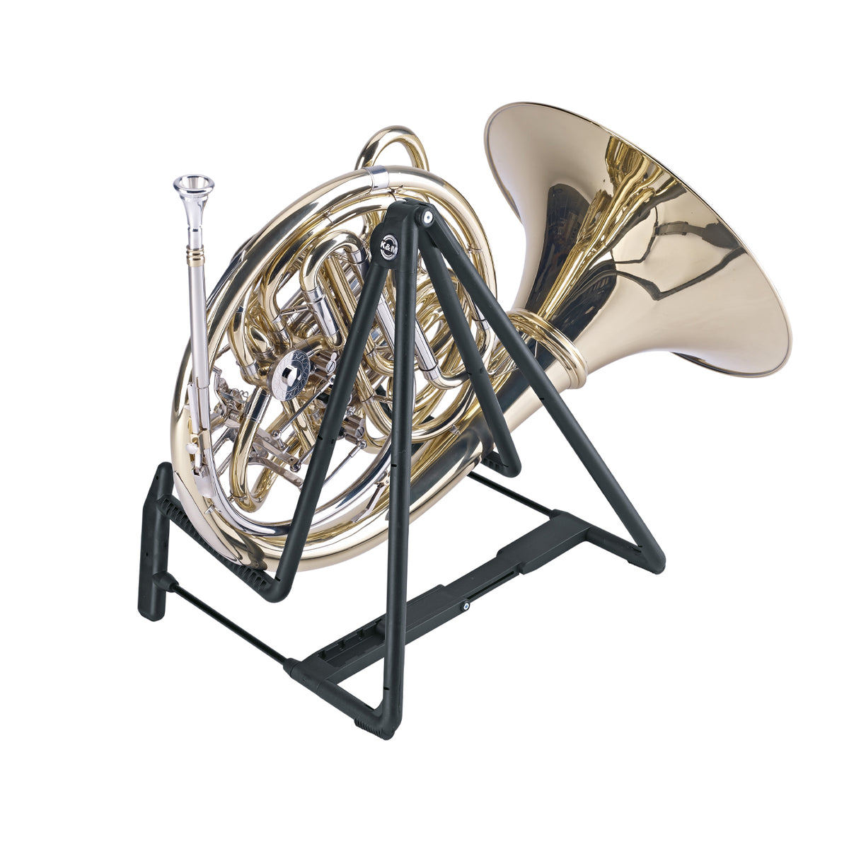 K&M Acoustic Guitar Stand Heli 2 Black