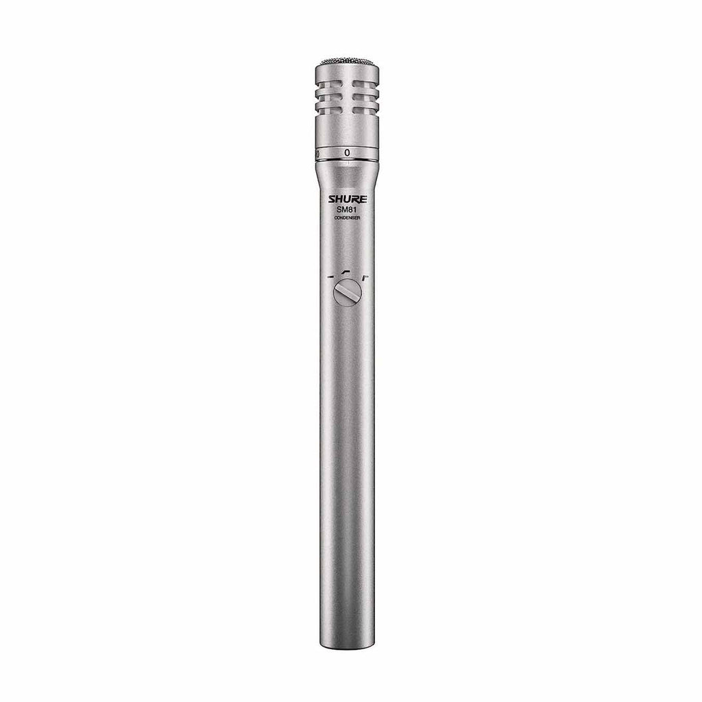 Shure SM81-LC-X Cardioid Condenser Instrument Microphone