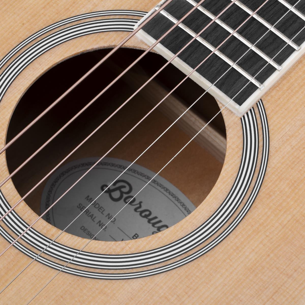Boroughs B15MNT 3/4 Size Acoustic Guitar - Natural