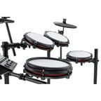 Alesis NITRO MAX KIT Eight Piece Electronic Drum Kit with Mesh Heads and Bluetooth