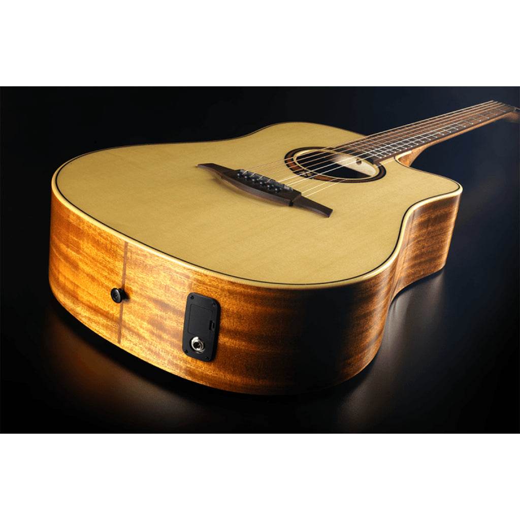LAG T88DCE DREADNOUGHT CUTAWAY ACOUSTIC-ELECTRIC NATURAL