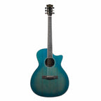 SQOE S340 FG/CS Solid top Acoustic guitar with Bag/ - Blue