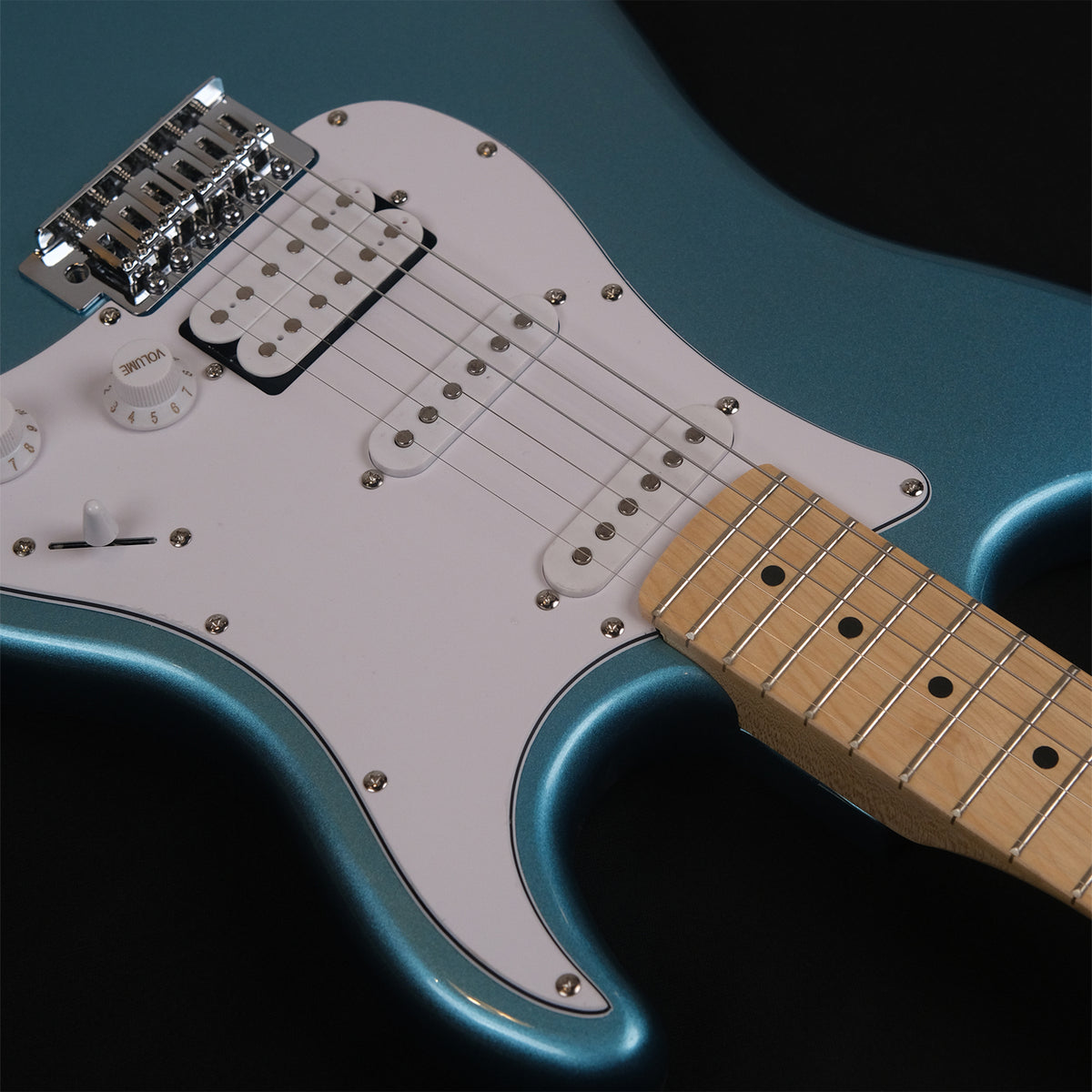 Magna ST20M Stratway Maple Fretboard Electric Guitar - Lake placid Blue