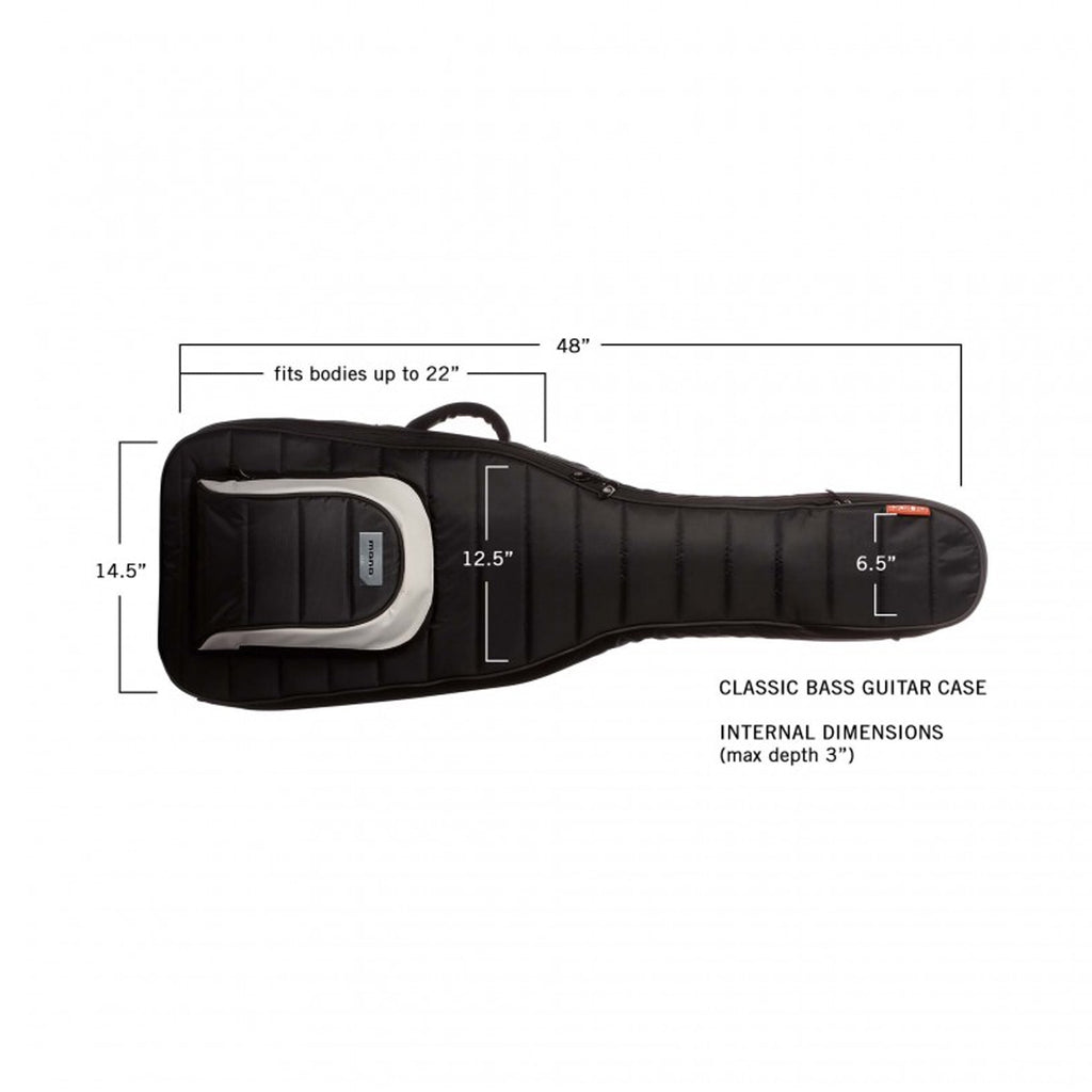 MONO M80-EB-BLK Bass Guitar Case - Black