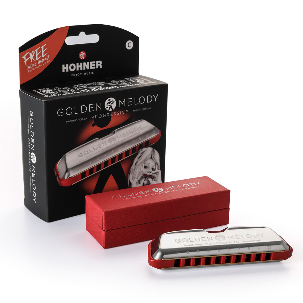 Hohner Harmonica Golden melody M54401X - Key C
