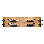 Meinl Compact Wood Series 8 Inch Wood Tambourine Walnut Brown - CTA2WB