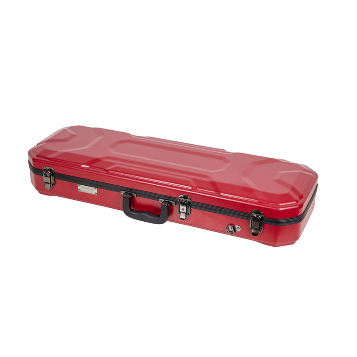 Crossrock Oblong 4/4 Violin Hard Case in Red - CRA860VFRD