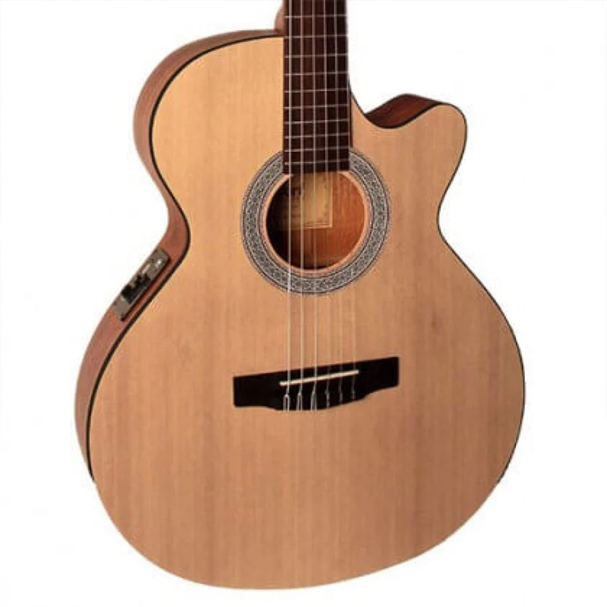 Cort Classic CEC1 Electro Acoustic Classical Guitar - Open Pore