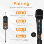 DIGIMORE UHF Wireless Microphone D-340 Pro