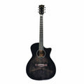 SQOE S340 FG/CS Solid top Acoustic guitar - Trans Black