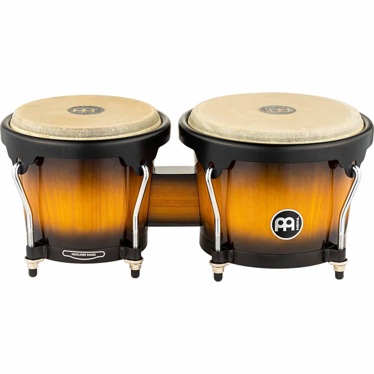 Meinl Headliner® Series Bongo Wood Bongo, Vintage Sunburst - HB100VSB