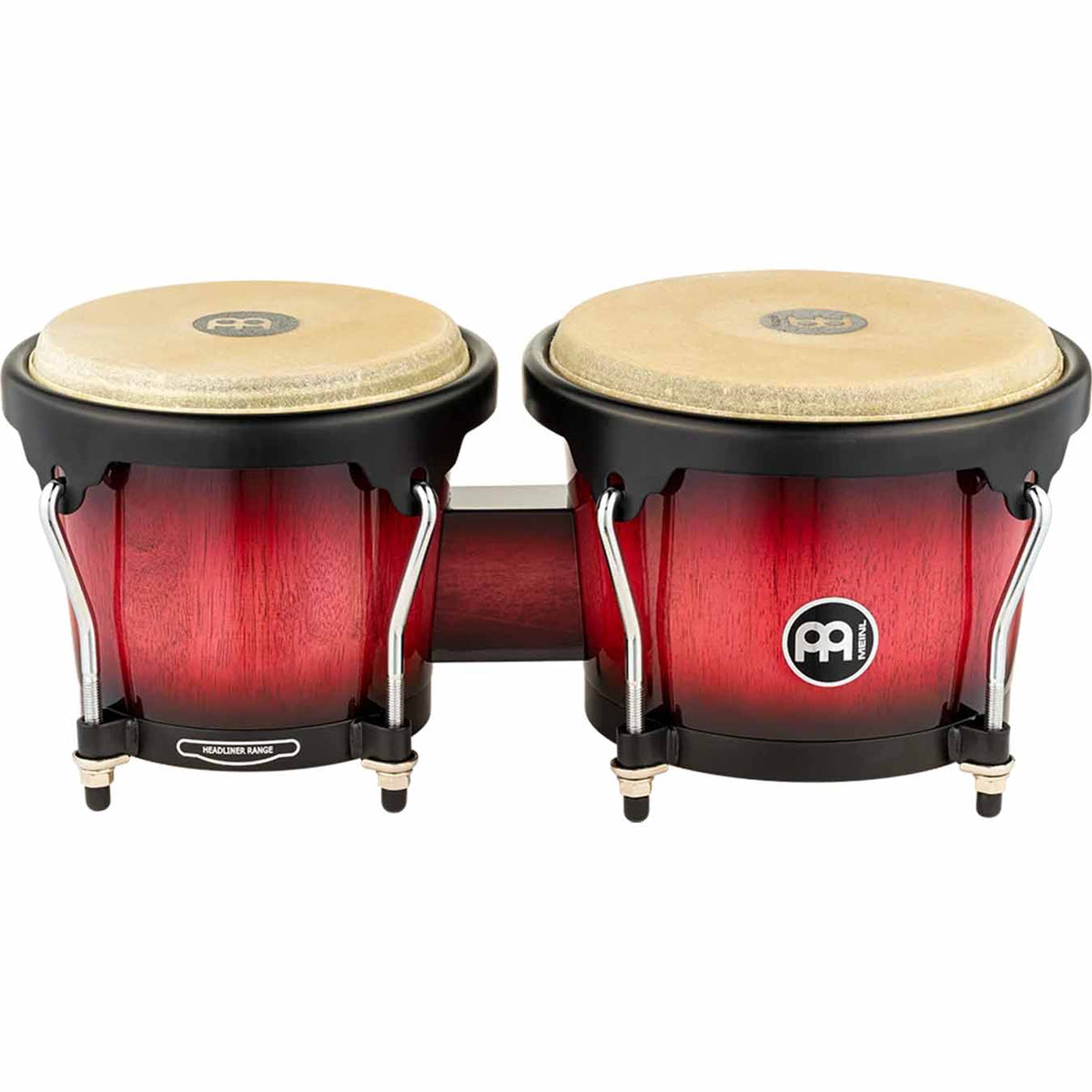 Meinl Headliner® Series Bongo Wood Bongo, Wine Red Burst - HB100WRB