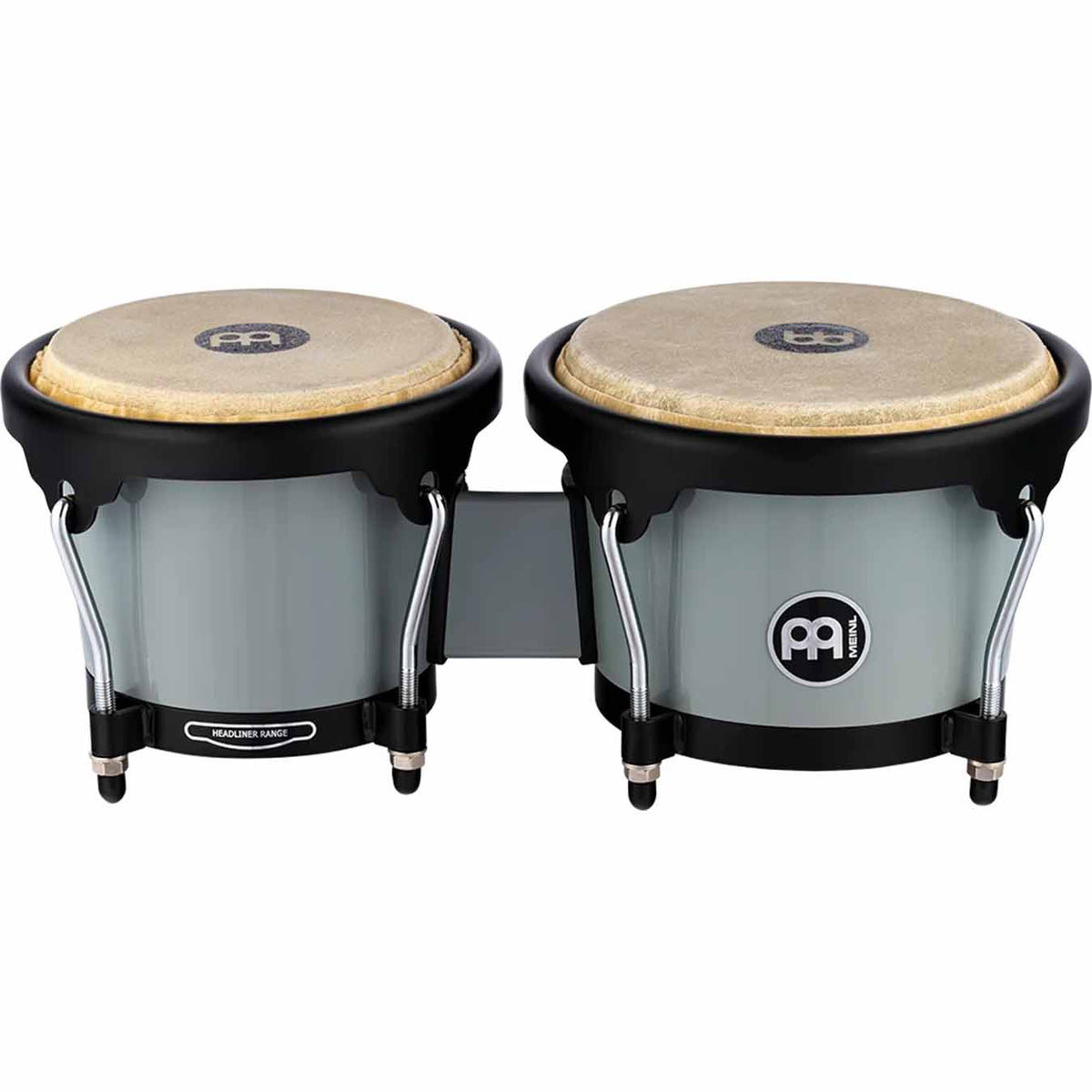 Meinl Journey Series Bongo Molded ABS Bongo, Ultimate Gray - HB50UG