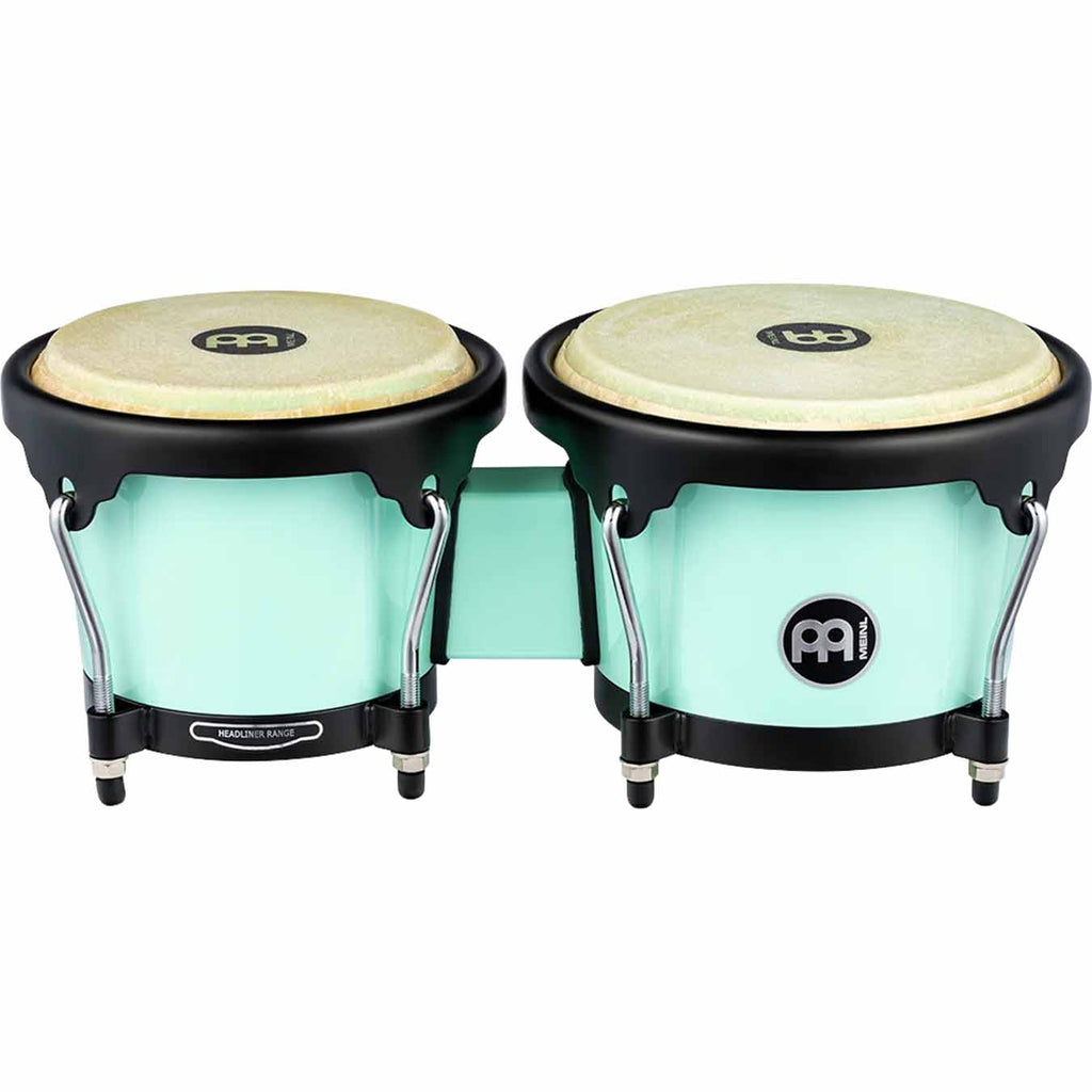 Meinl Journey Series Bongo Molded ABS Bongo, Seafoam Green - HB50SF