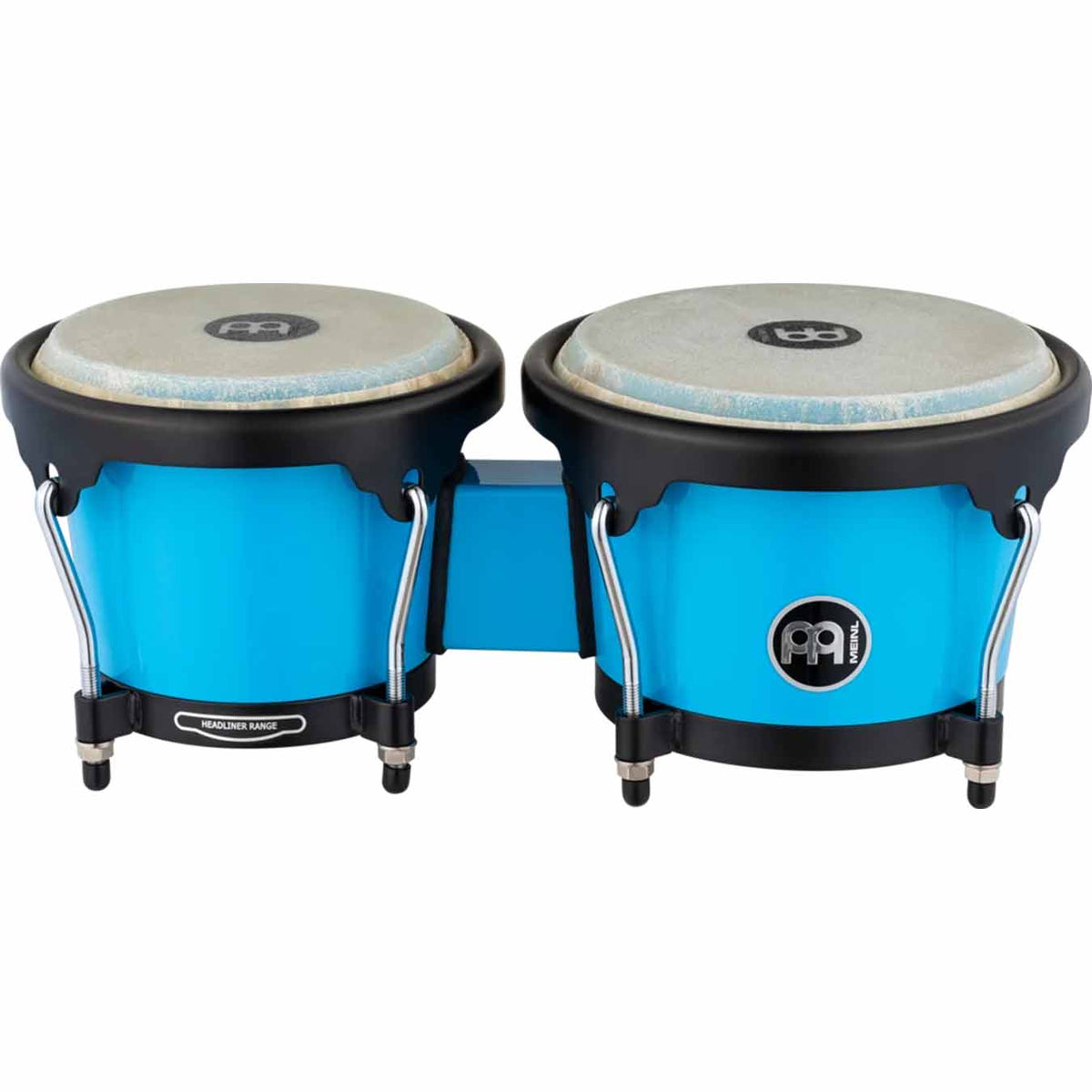 Meinl Journey Series Bongo Molded ABS Bongo, Glacier Blue - HB50GB