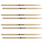 Promark Hickory Drumsticks - 7A - Wood Tip - 4-pack
