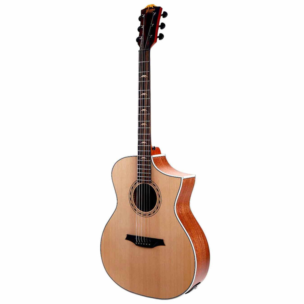 Bromo BAA4CE Hillside Auditorium Semi Acoustic Guitar
