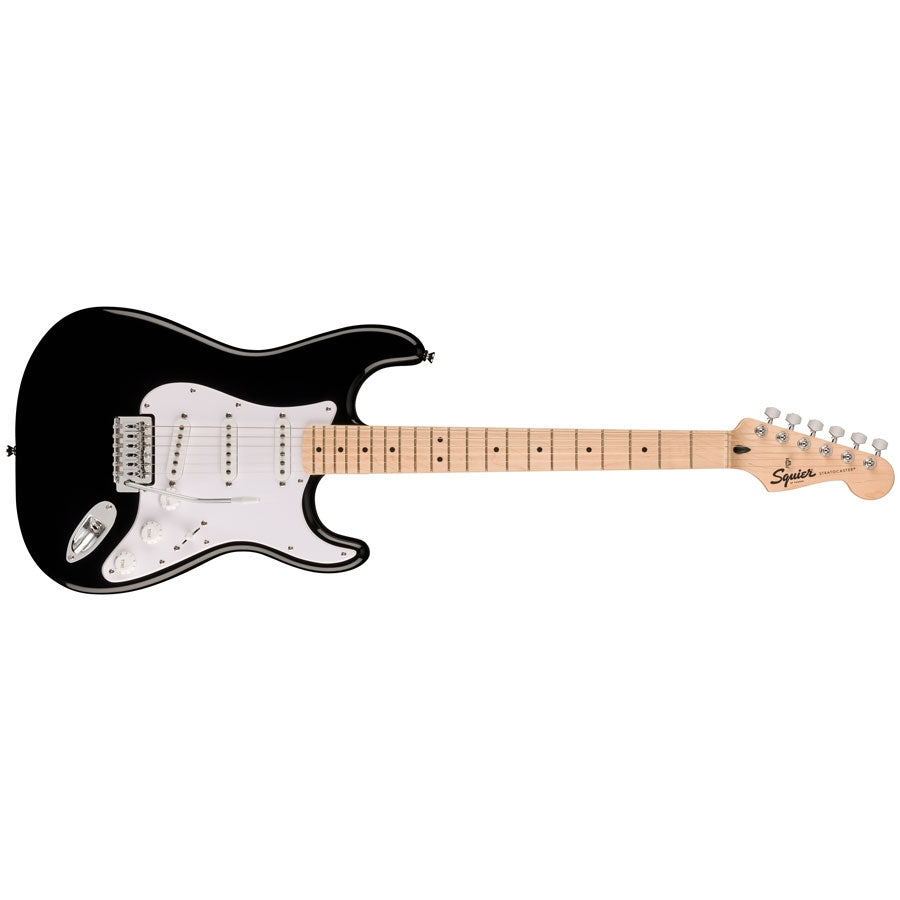 Fender Squier Sonic Stratocaster Maple Fingerboard Electric Guitar 0373152506 - Black