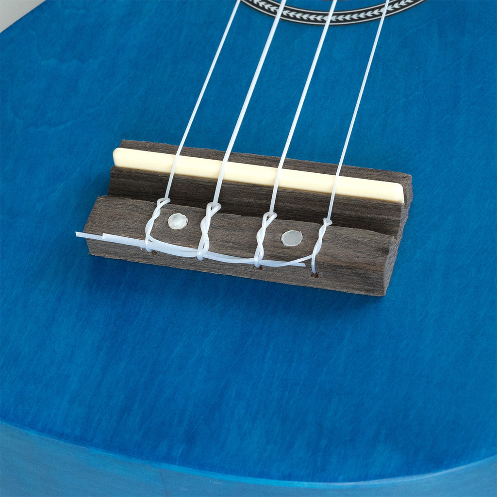 CASCHA HH 3971 EN Soprano Ukulele Bundle Blue with bag
