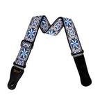 Irin Rockyou woven Guitar Strap for Acoustic Electric & Bass Guitars / heavy metal pattern