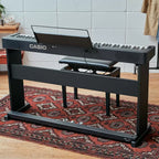 CASIO CDP-S360BK 88-KEYS DIGITAL PIANO with CS470P Stand and Pedal Unit