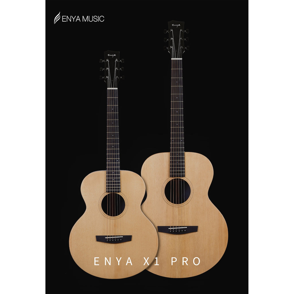Enya EA-X1 PRO EQ TransAcoustic Guitar- Natural Matt