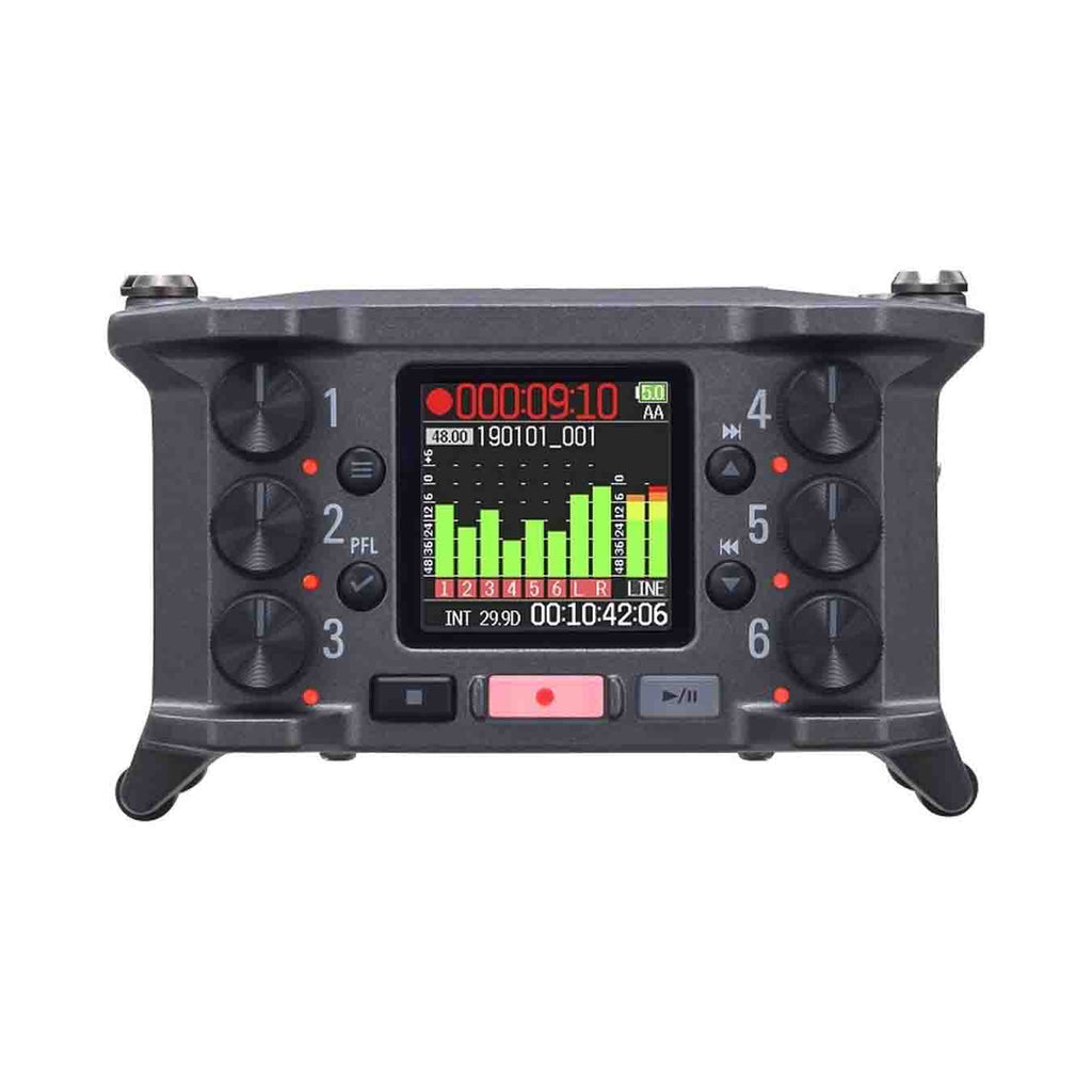 Zoom F6 MultiTrack Field Recorder - Dual A/D Converters