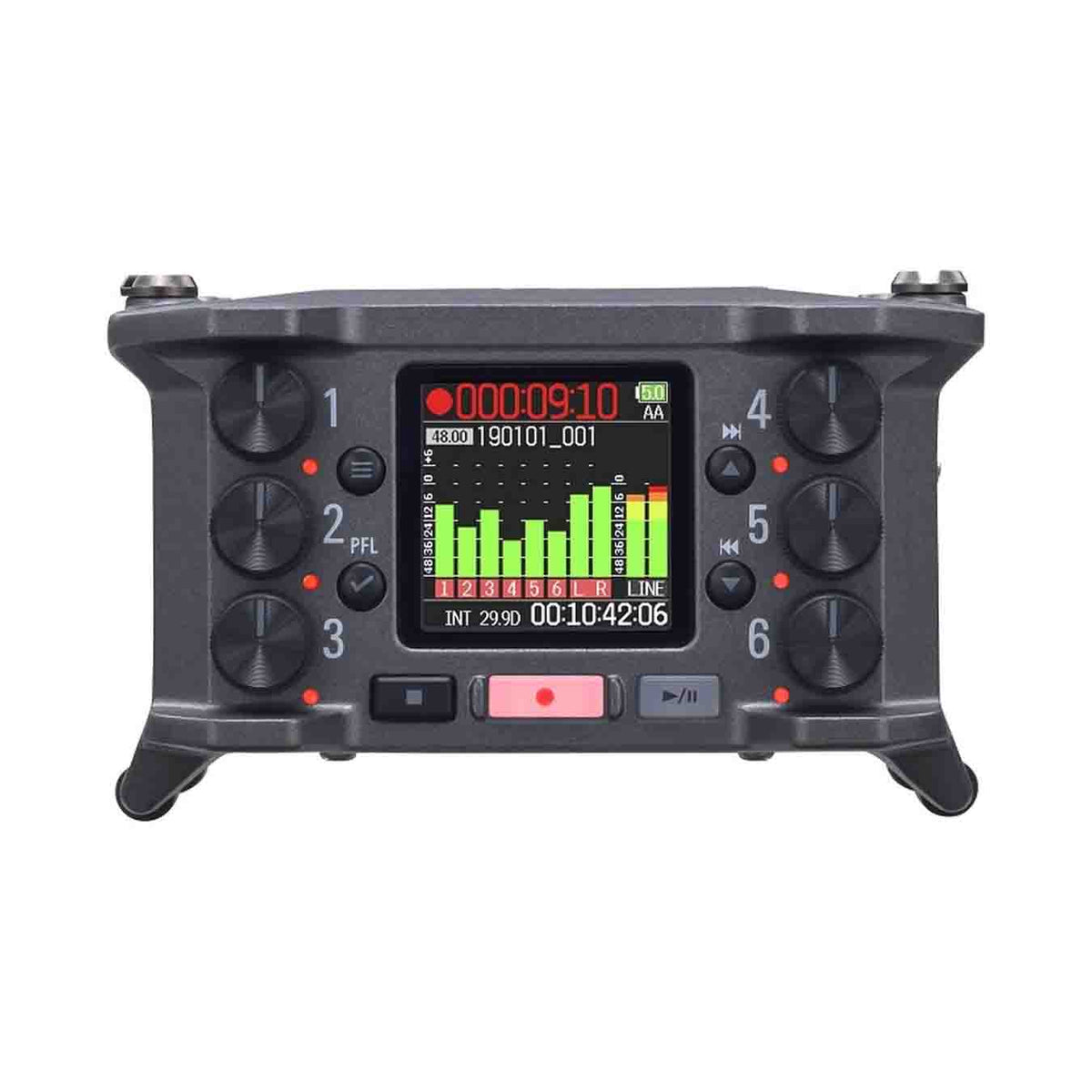Zoom F6 MultiTrack Field Recorder - Dual A/D Converters